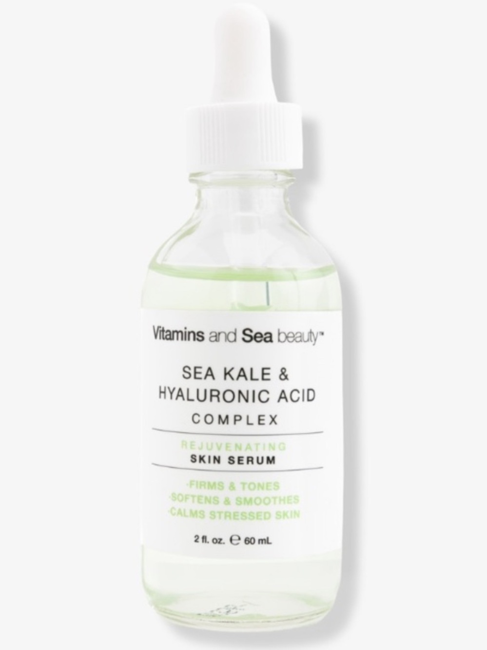 Vitamins and Sea Sea Kale & Hyaluronic Acid Rejuvenating Skin Serum 60ml SEALED